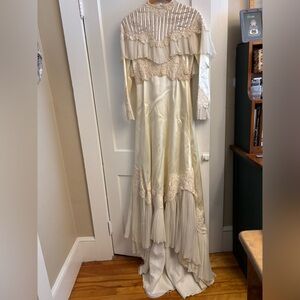 1890’s Wedding Dress with Veil